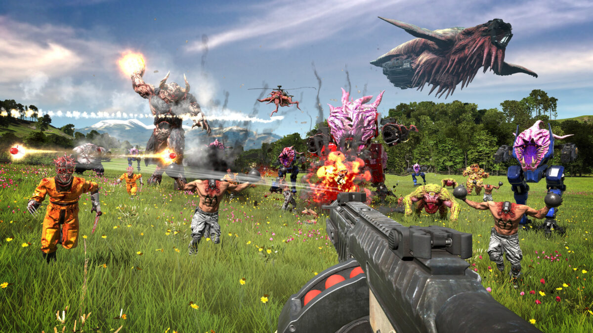 Показан геймплей Serious Sam 4